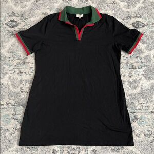 Tuckernuck Black Hutton Polo Dress Size XXL